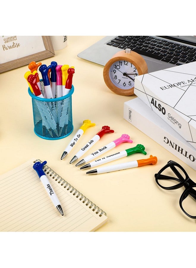 ووانجر أقلام ملهمة، أقلام شكر، هدايا تقدير للموظفين، أقلام حبر جاف، أقلام تحفيزية للتخرج، طالب، معلم، ممرضة، هدية تقدير لزملاء العمل (24 قطعة) - Image 3