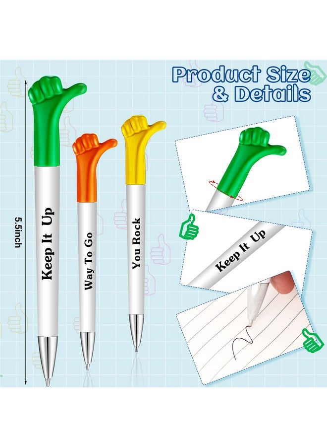 ووانجر أقلام ملهمة، أقلام شكر، هدايا تقدير للموظفين، أقلام حبر جاف، أقلام تحفيزية للتخرج، طالب، معلم، ممرضة، هدية تقدير لزملاء العمل (24 قطعة) - Image 2