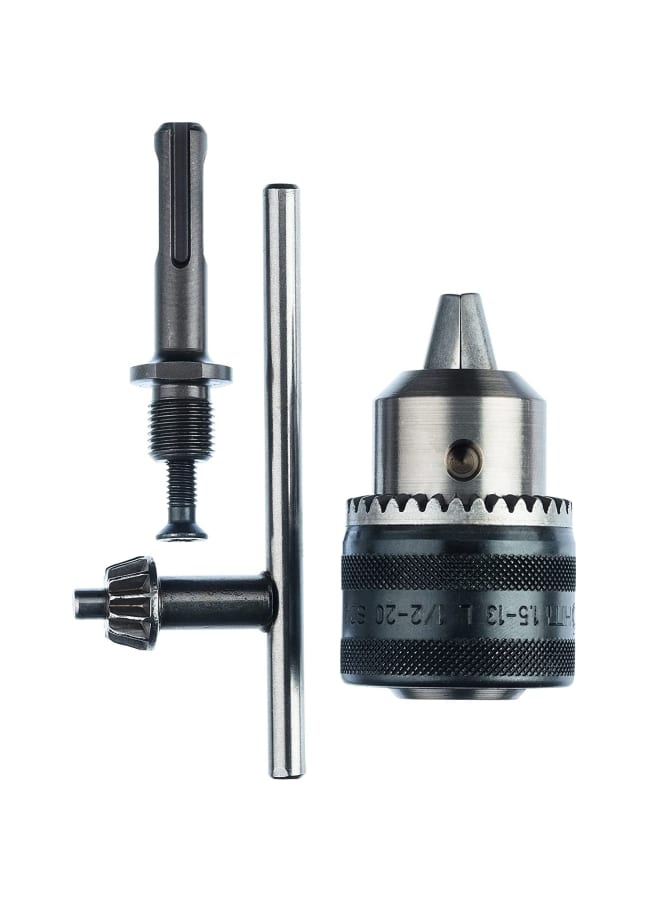 Total 13mm Metal Shank Socket + Total Socket Wrench + Converter