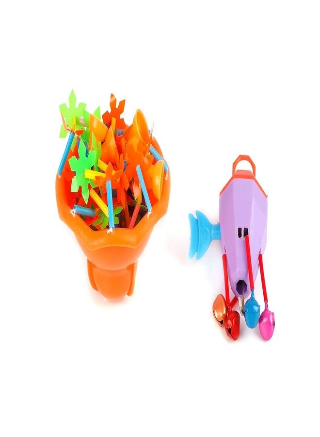 لعبة LastN Jhumar الدوارة للأطفال حديثي الولادة مع صوت مهدئ للأطفال (متعددة الألوان) - Image 4