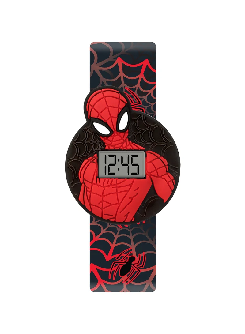 Disney Spiderman Slap Band Watch - SPD7020ARG