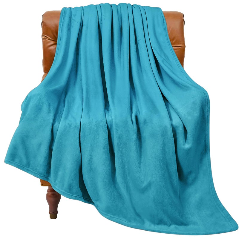 بيديليت بطانية صوف بيدليت بطانية توأم بلو بيرد رمي بطانيات للأريكة والسرير 300GSM الفاخرة بطانية غامضة دافئة 60x80 بوصات فائقة ناعمة دافئة خفيفة الوزن رمي بطانية للتخييم السفر - Image 1