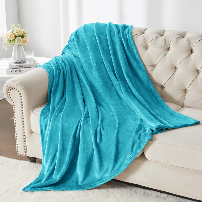 بيديليت بطانية صوف بيدليت بطانية توأم بلو بيرد رمي بطانيات للأريكة والسرير 300GSM الفاخرة بطانية غامضة دافئة 60x80 بوصات فائقة ناعمة دافئة خفيفة الوزن رمي بطانية للتخييم السفر - Image 5