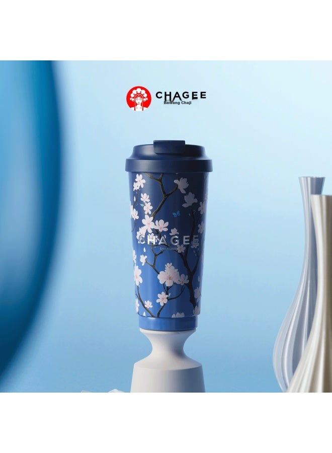 Chagee Shanghai City Limited Mini Insulated Cup Tea Cup Coffee Mug 316 Stainless Steel Birthday Gift For Women - Image 2