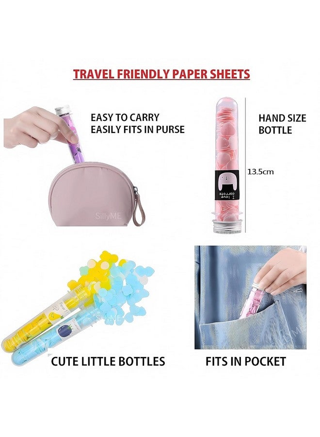 Aternal Portable Soap Paper Soap Sheets Mini Travel Paper Soap with Bottle Hand Wash Soap for Outdoor Camping Hiking, Pack of 1 - Image 2