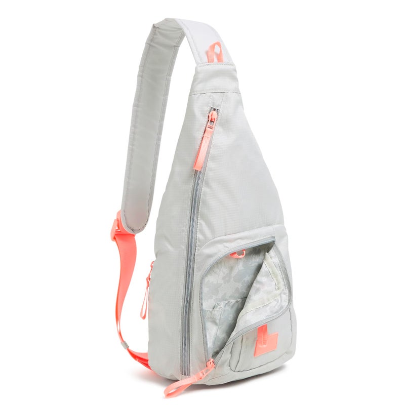 Vera Bradley Ripstop Sling Backpack, Lunar Gray, One Size - Image 3