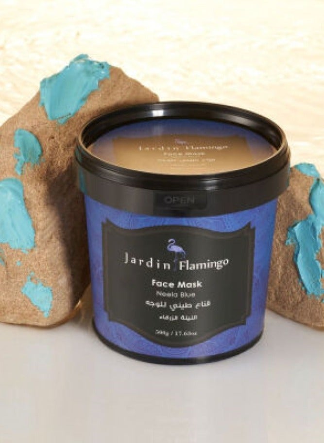 Jardin Flamingo Face Mask Neela Blue 500g - Image 1