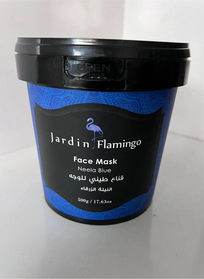 Jardin Flamingo Face Mask Neela Blue 500g - Image 2