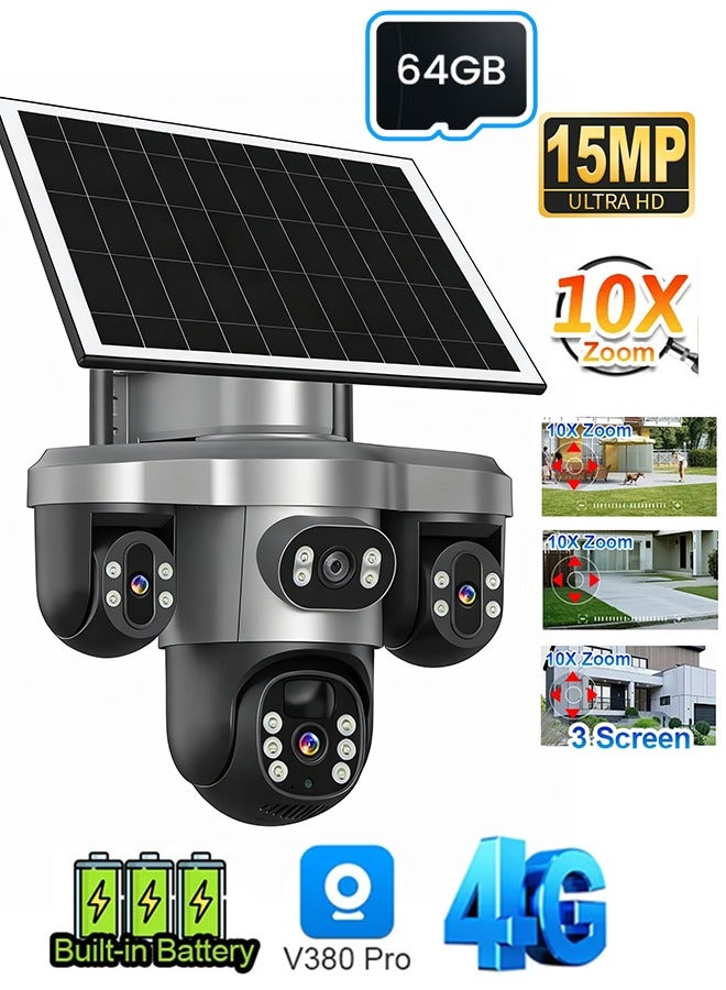 سوبر 5 SUPER 5 Three Ptz Lens Three Screen