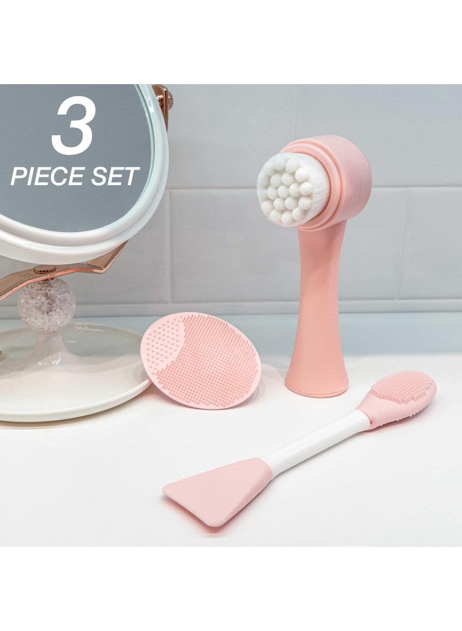 Expressions 3Pc Facial Cleansing & Exfoliating Setcomplete Face Cleanser Collection - Image 3