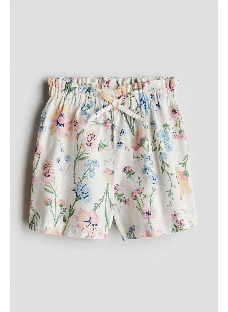 اتش اند ام Paper bag shorts