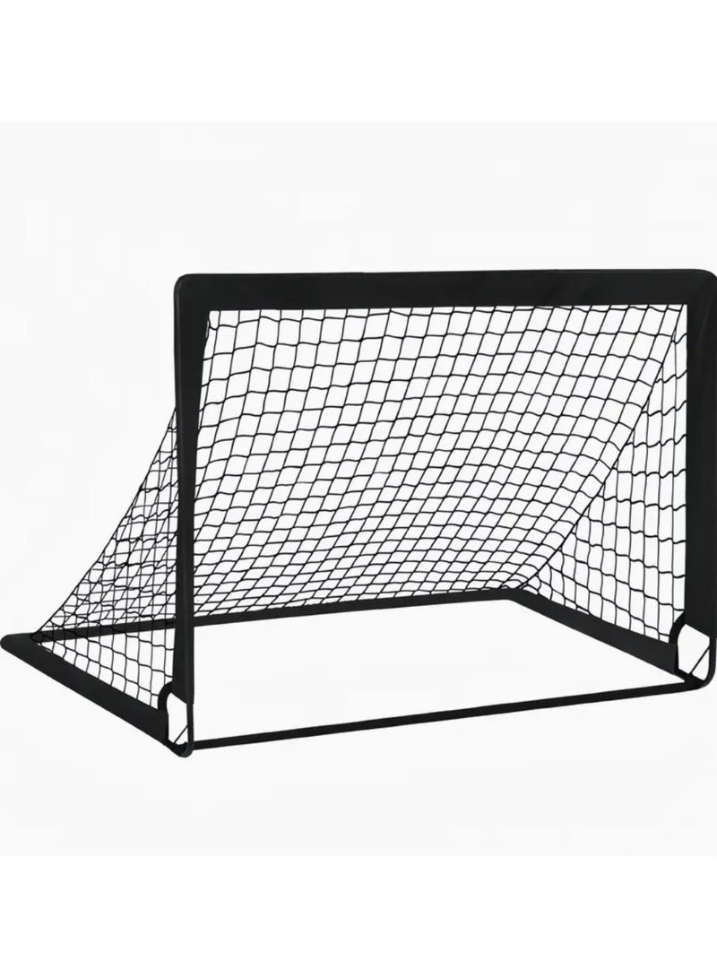 DANIM Portable Glass Fiber Football Goal Kids Soccer Goal for Backyard Set Toddler Soccer Nets Training Equipment Soccer Ball Pop Up Portable Soccer Set for Kids and Youth Games and Training Goals - Image 4