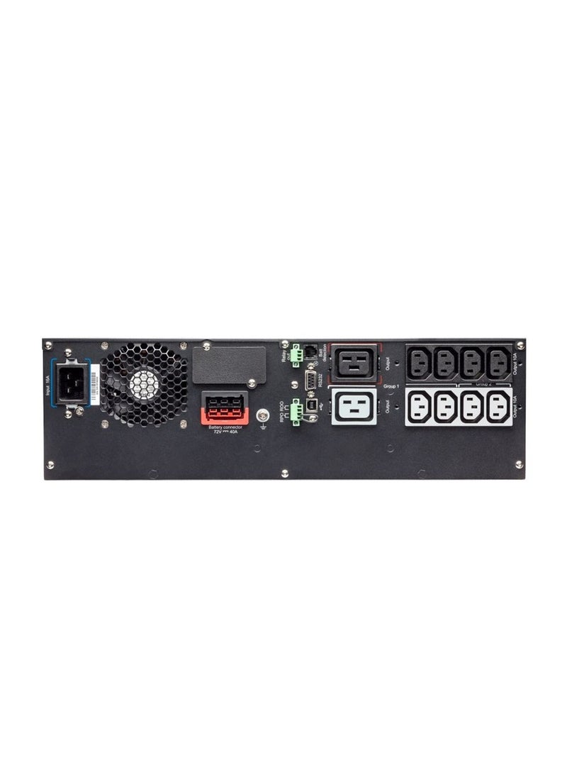 Eaton - Eaton 9PX UPS, 3000 VA, 3000 W, Input: C20, Outputs: (8) C13, (2) C19, Rack/tower, 3U - Image 1