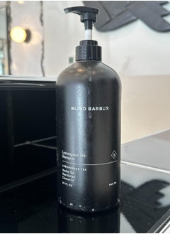 Blind Barber Blind Barber Lemongrass Tea Men's Shampoo - Natural Shampoo for Men with Minty, Refreshing Scent - Smoothing Formula Designed to Remove Build-Up + Debris - 32 oz  - Image 2