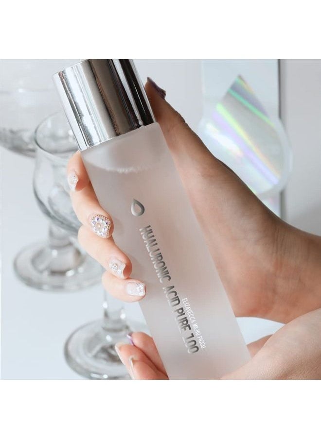Elizavecca - Hyaluronic Acid 100% Face Serum 200ml/6.76 fl.oz. - Hyaluronic Acid Essence, K-Beauty Routine - Image 1
