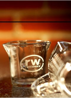 Rattleware Rattleware Premium 3 Oz Measuring Espresso Shot Glass is durable. Designed for precision as espresso shot cups and an espresso measuring cup, great for professional and home use.  - Image 3