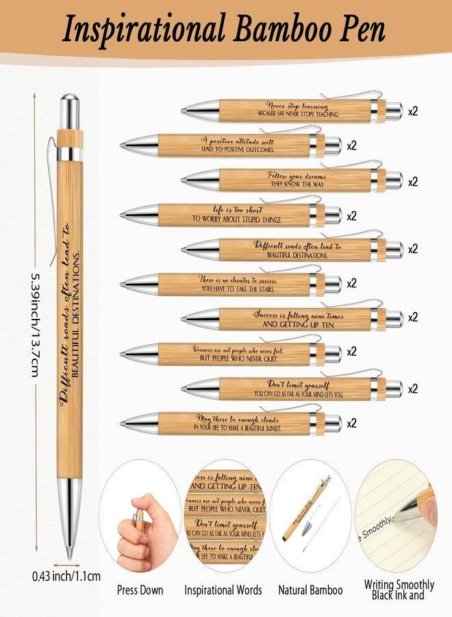 Spakon 20 Sets 2026-2027 Pocket Weekly Planners with Pens Inspirational Mini Daily Journal to Do List Goals Notepad Employee Appreciation Gift for Office Coworker Staff Teacher Graduation(Simple) - Image 3