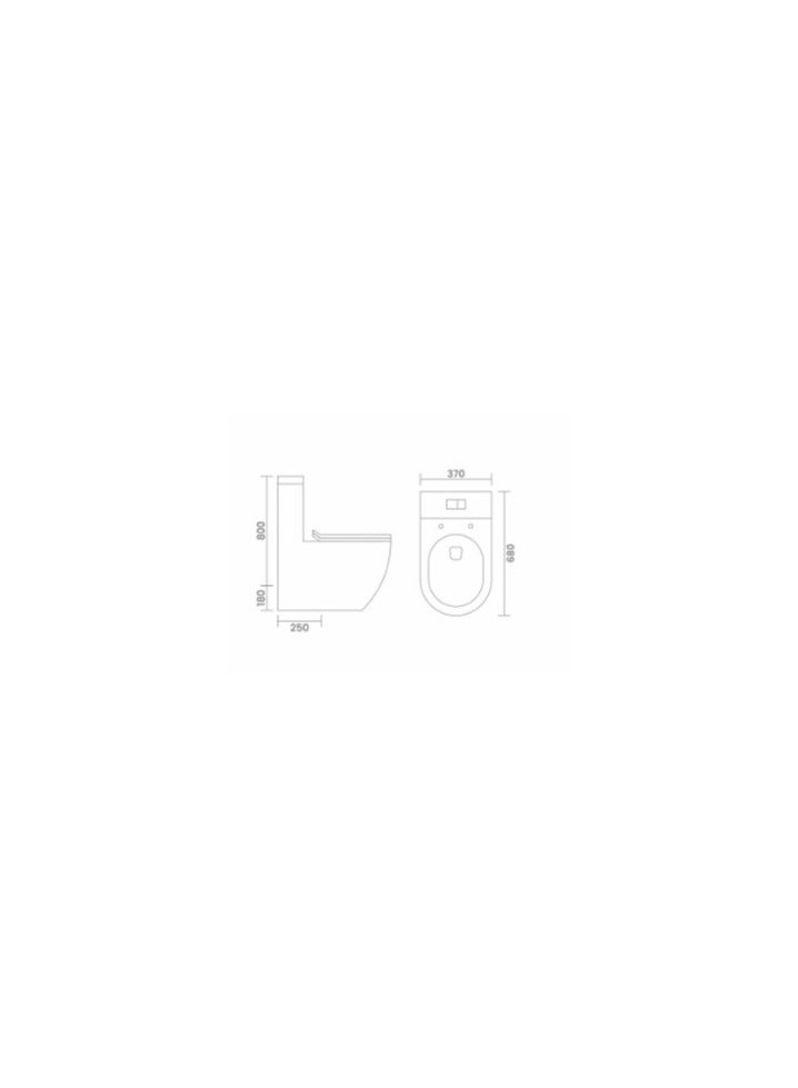 SONET 1058- Water Closet White - Image 2