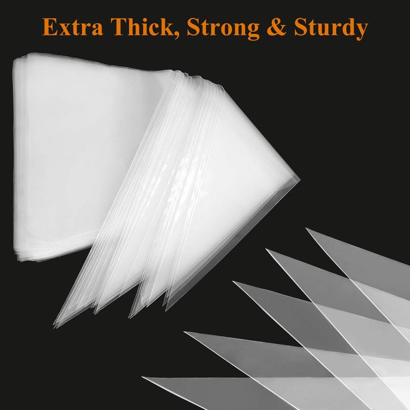 YOTIPP Extra Thick 100 Pack 18 Inch Disposable Piping Bag Pastry Icing Bag Cake Decorating Bags Large Size - Image 2