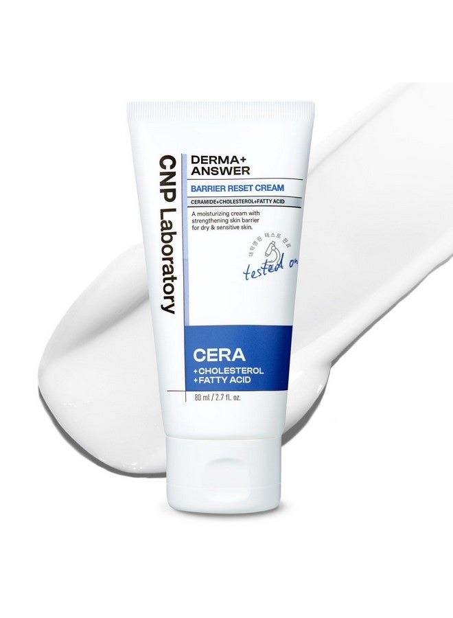 سي إن بي كريم CNP Barrier Reset - ترطيب عميق، تقوية حاجز البشرة، سيراميد، مناسب للبشرة الجافة والحساسة، العناية بالبشرة الكورية، 2.7 أونصة سائلة. - Image 1
