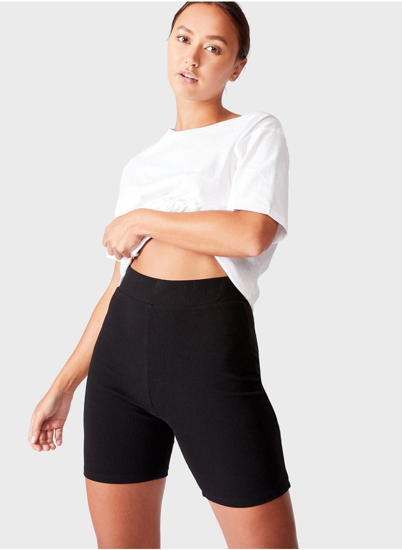 Cotton On - High Waisted Bike Short - Image 1