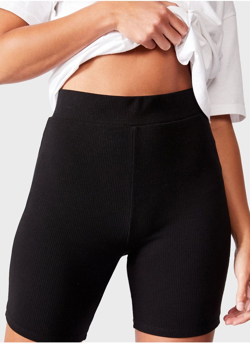 Cotton On - High Waisted Bike Short - Image 1
