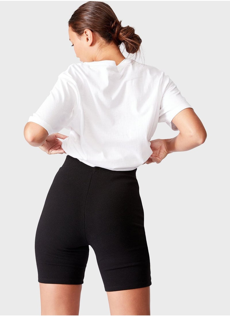 Cotton On - High Waisted Bike Short - Image 1