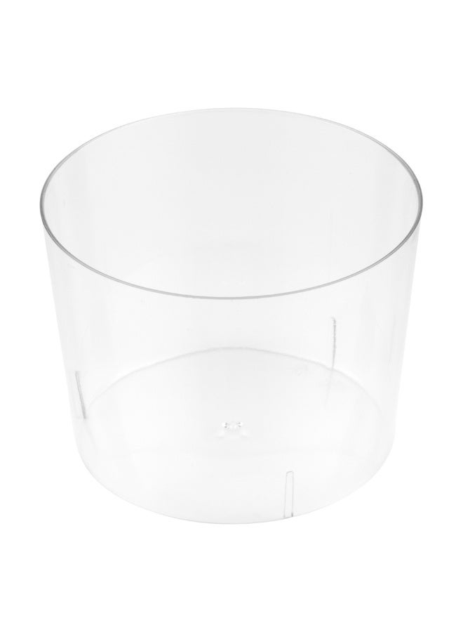 Restaurantware أكواب بارفيه سعة 6 أونصات، 100 كوب موس دائري - قابلة للتصرف، متينة، أكواب بلاستيكية شفافة لتقديم الحلويات، ممتازة، لتقديم المقبلات أو الحلويات - Image 1