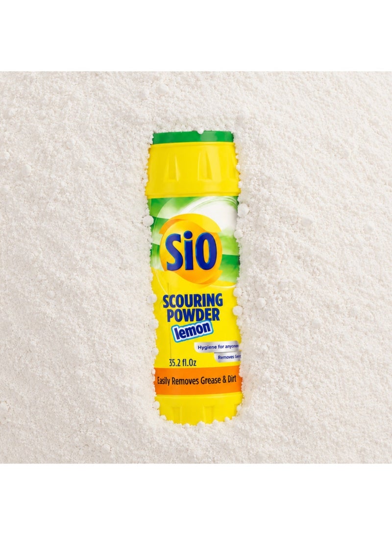 SIO Lemon Scouring Powder – 500g | Powerful Cleaning & Fresh Shine - Image 4
