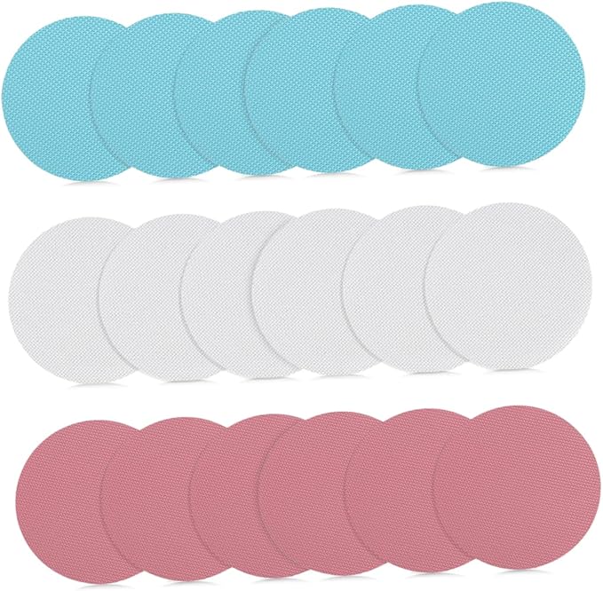18Pcs Anti Slip Shower Stickers Adhesive Safety Strips For Bathtub Tub Stairs Kitchen Tiles 10x10x0 1cm - Image 1
