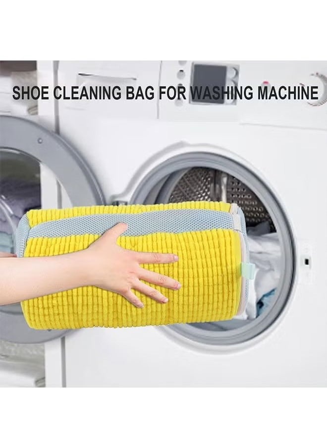 NOAKEEI - Shoe Cleaning Bag 2 pcs Shoe Cleaning Bag For Washing Machine, Laundry Bag For Shoes Reusable Shoe Washing Bag for All Shoe Types And Sizes - Image 1