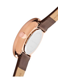 French Connection Women's Analog Quartz Brown Leather Watch FCL21-F  - Image 3