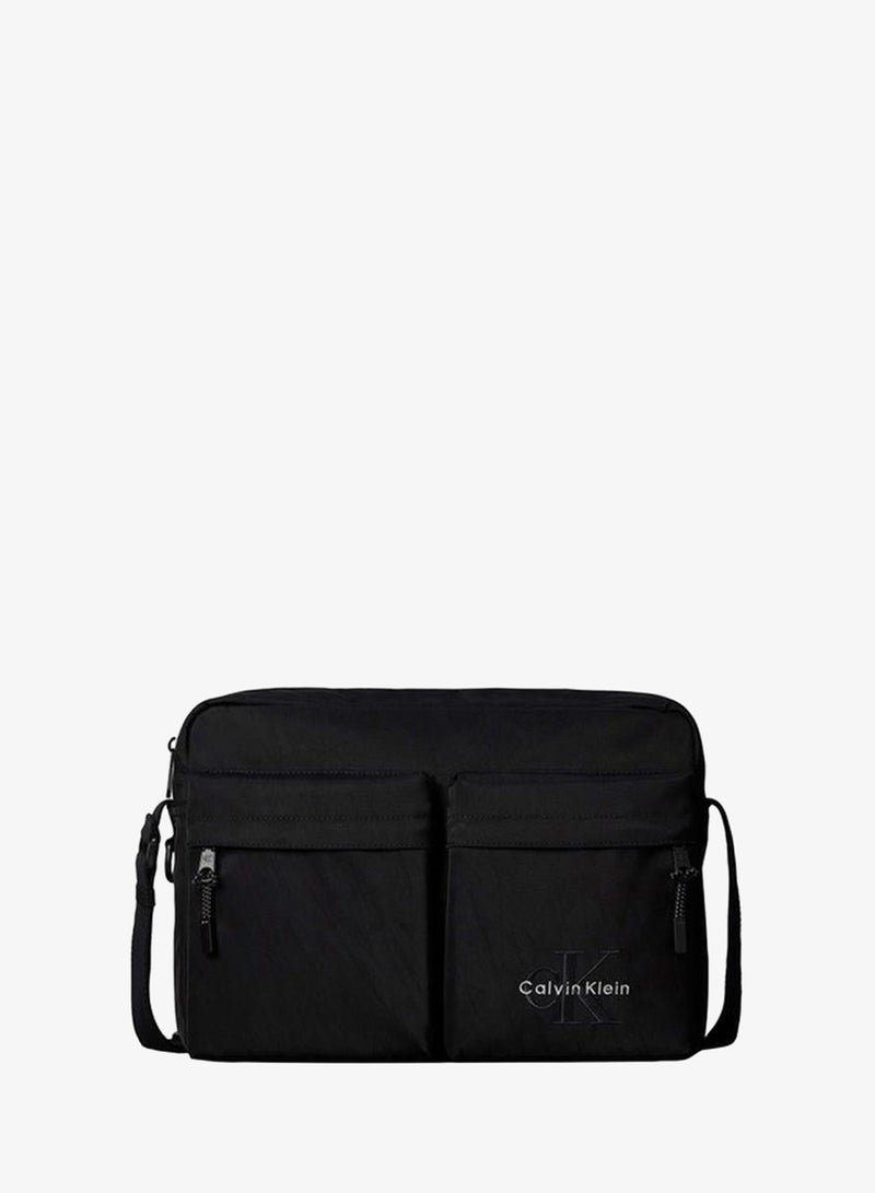 CALVIN KLEIN Bold Monologo Laptop Flight Bag - Image 1