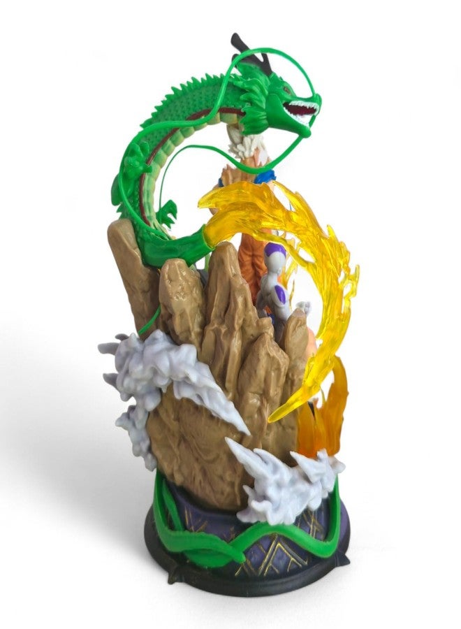 Mayatra's Anime Style Dragon Warrior Collectible Figure Statue with Dragon & Energy Effect – Display Model – PVC Action Figure - Image 2