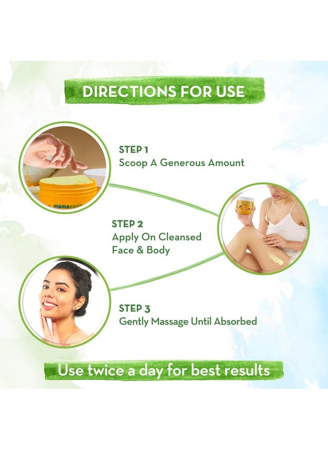 Mamaearth Ubtan Nourishing Cold Cream For Winter With Turmeric & Saffron For Glowing Moisturization 100 G  - Image 4