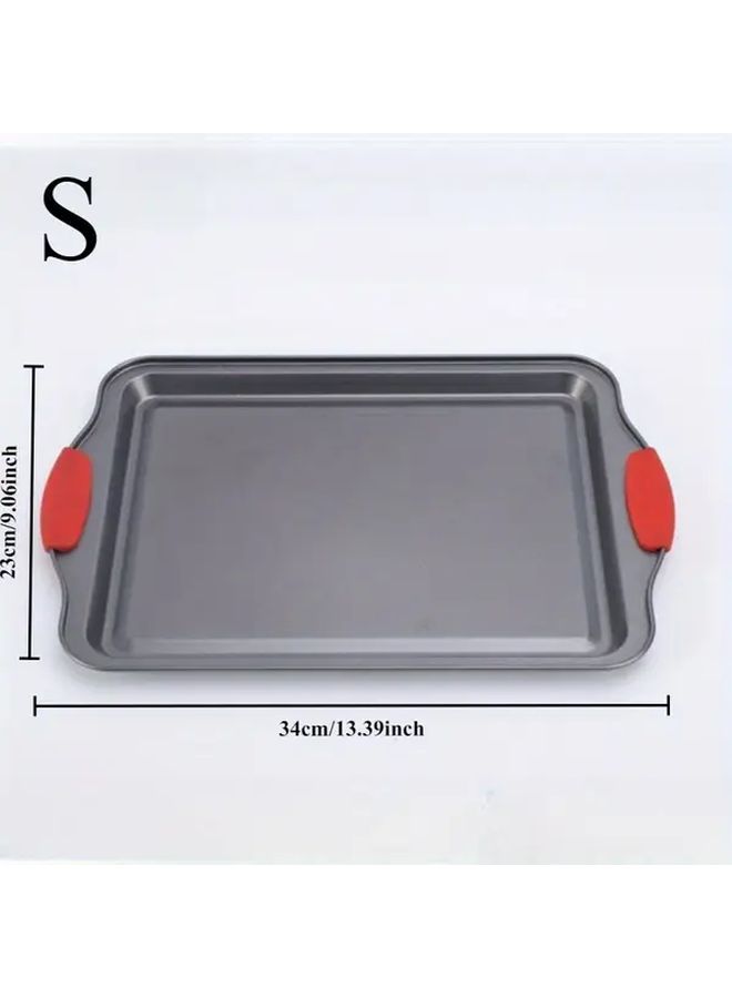 Large Non Stick Baking Tray Heat Resistant To 230C Non Slip Handle - Image 3