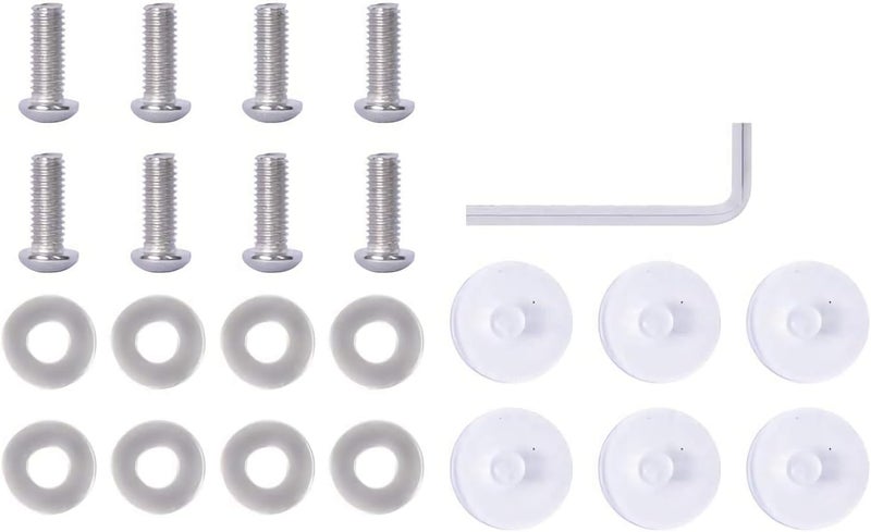 Over Sink Dish Drying Rack Parts - Hooks, Suction Cups Accesorry Tools Pack (White)