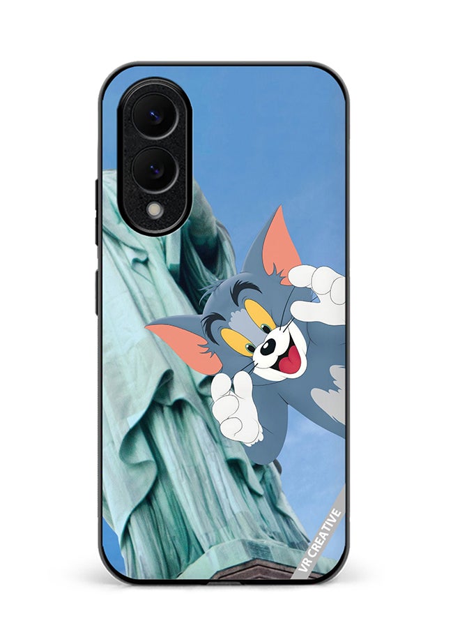 VR CREATIVE Protective Case Cover For Samsung Galaxy S25 Edge Tom Design Multicolour