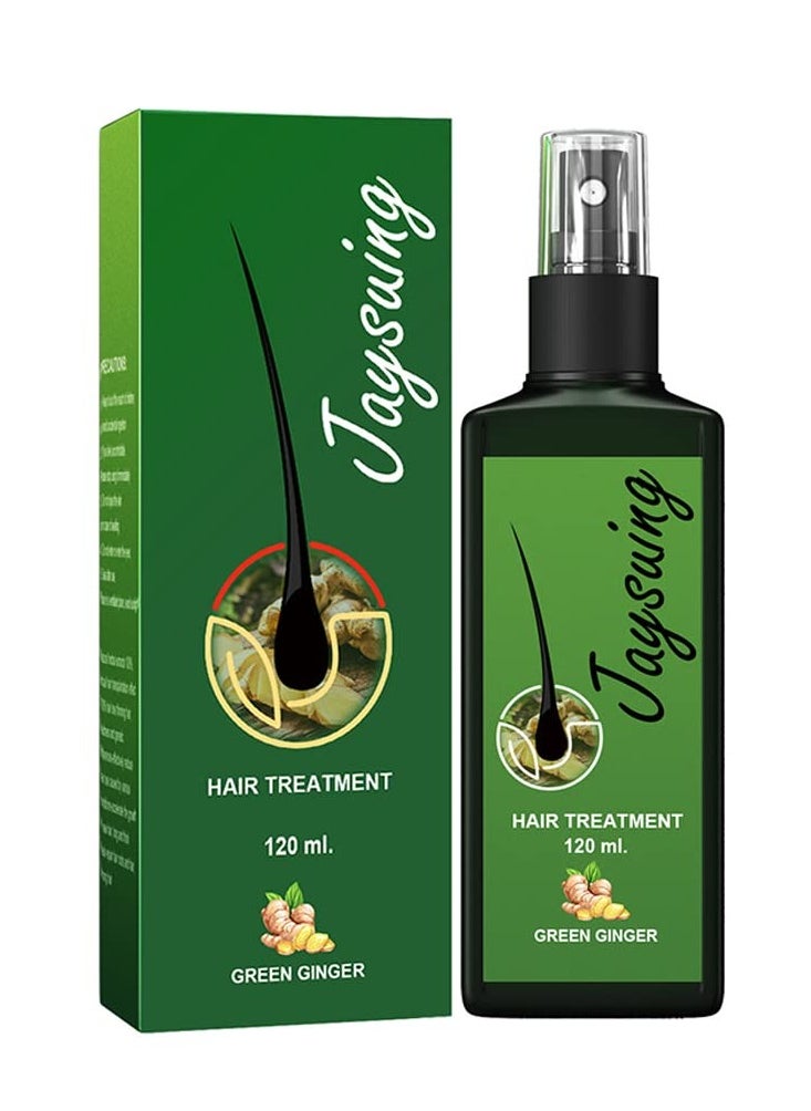 Jaysuing - Growth Plus Nourishing Ginger Spray, Natural Nourishing Scalp Spray, Fast Hair Growth Intensive Anti-Shedding Treatment Ginger Spray, Ginger Spray to Promote Male and Female Hair Growth - Image 1