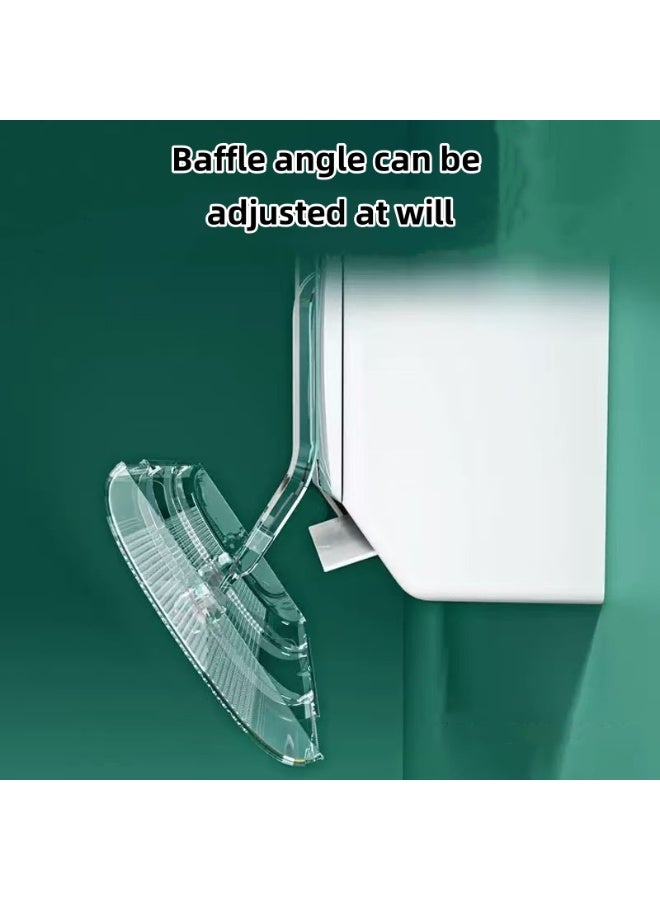 حصريا حاجز تكييف الهواء لمنع الرياح المباشرة، واقي الرياح، حاجز توجيه هواء مكيف الهواء لمخرج الهواء - Image 5