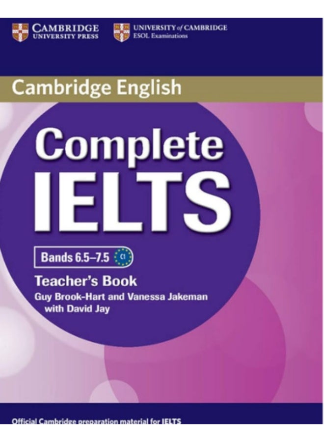 Cambridge Complete IELTS - Materials for preparing for various exams_Bands_6.5_7.5_Teachers_Book - Image 1