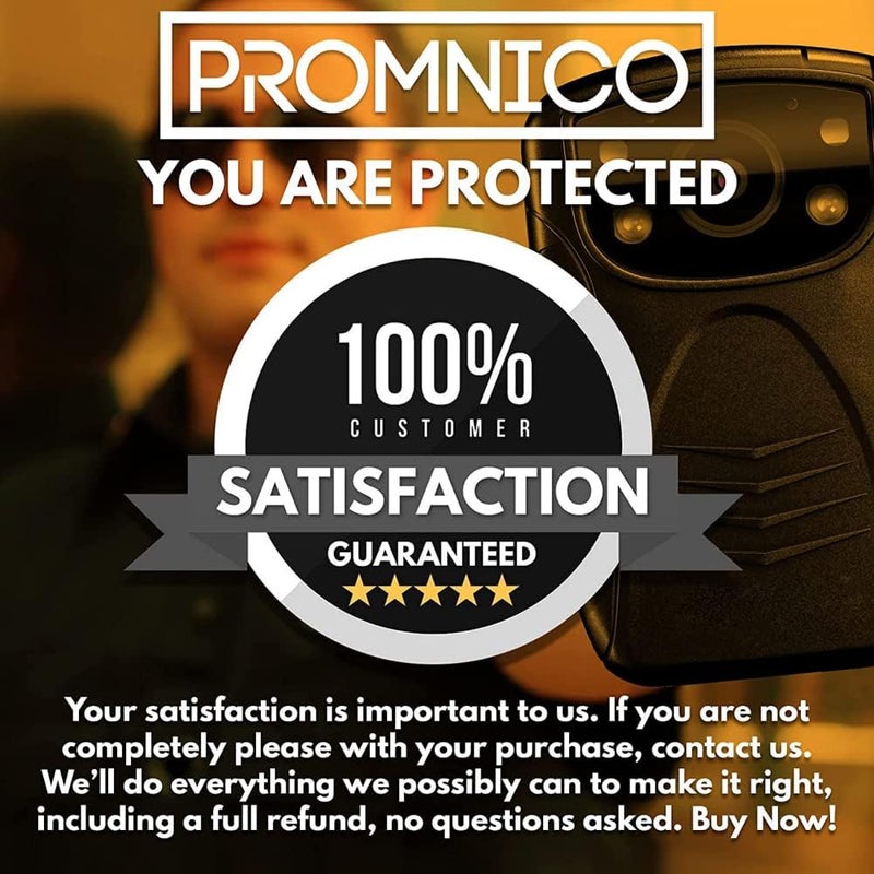 woobles Body Worn Camera, CAMMHD f Police Camera with 4 Inch Display,HD Night Vision Professional Portable Chest Recorder - Image 5