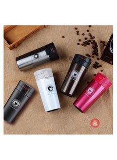 Thermal cup, a mug for hot and cold drinks, with an elegant design, from one piece