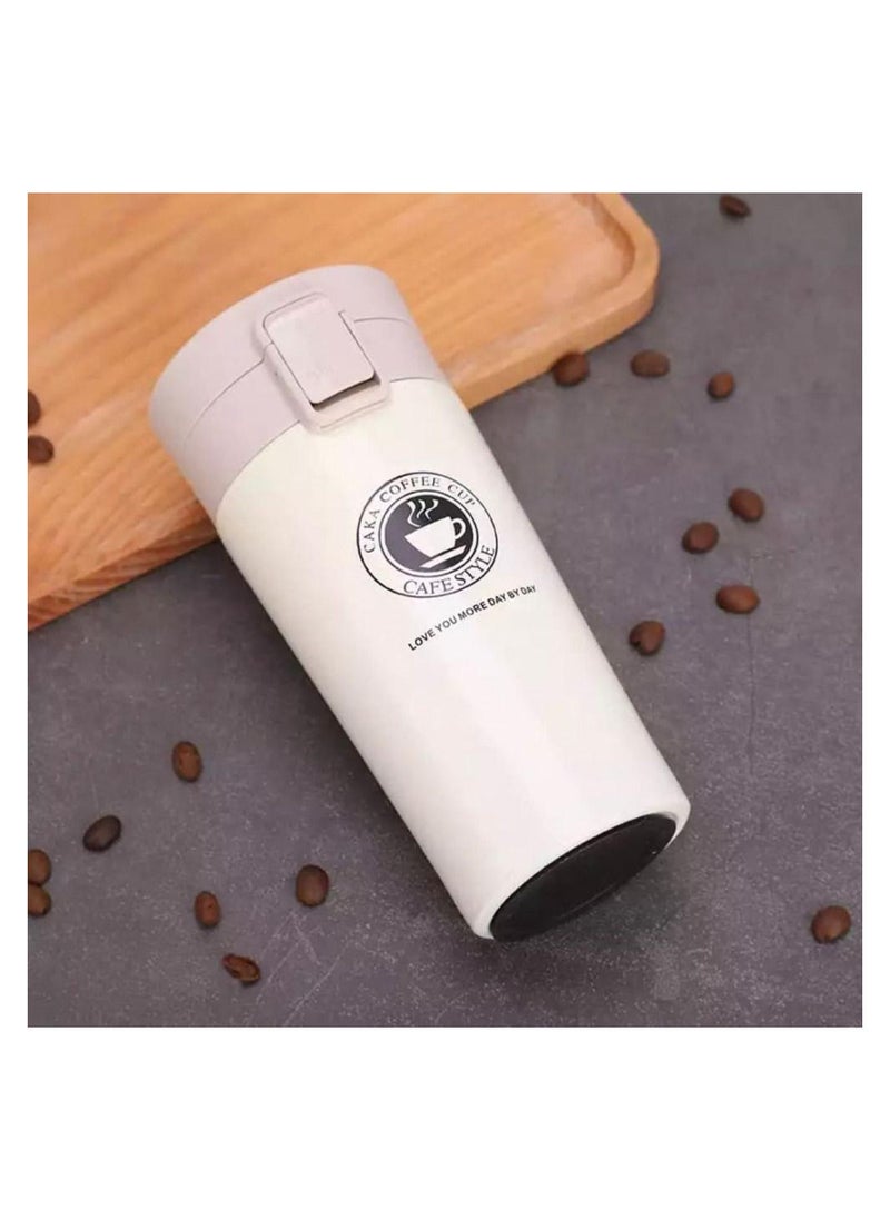 Generic - Thermal cup, a mug for hot and cold drinks, with an elegant design, from one piece - Image 1