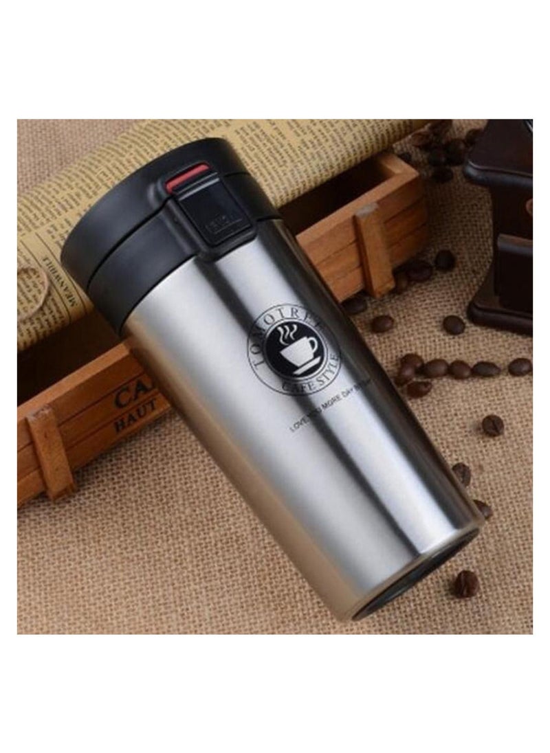 Generic - Thermal cup, a mug for hot and cold drinks, with an elegant design, from one piece - Image 1