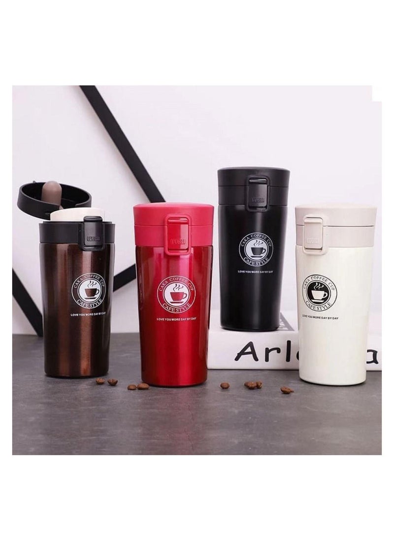 Generic - Thermal cup, a mug for hot and cold drinks, with an elegant design, from one piece - Image 1
