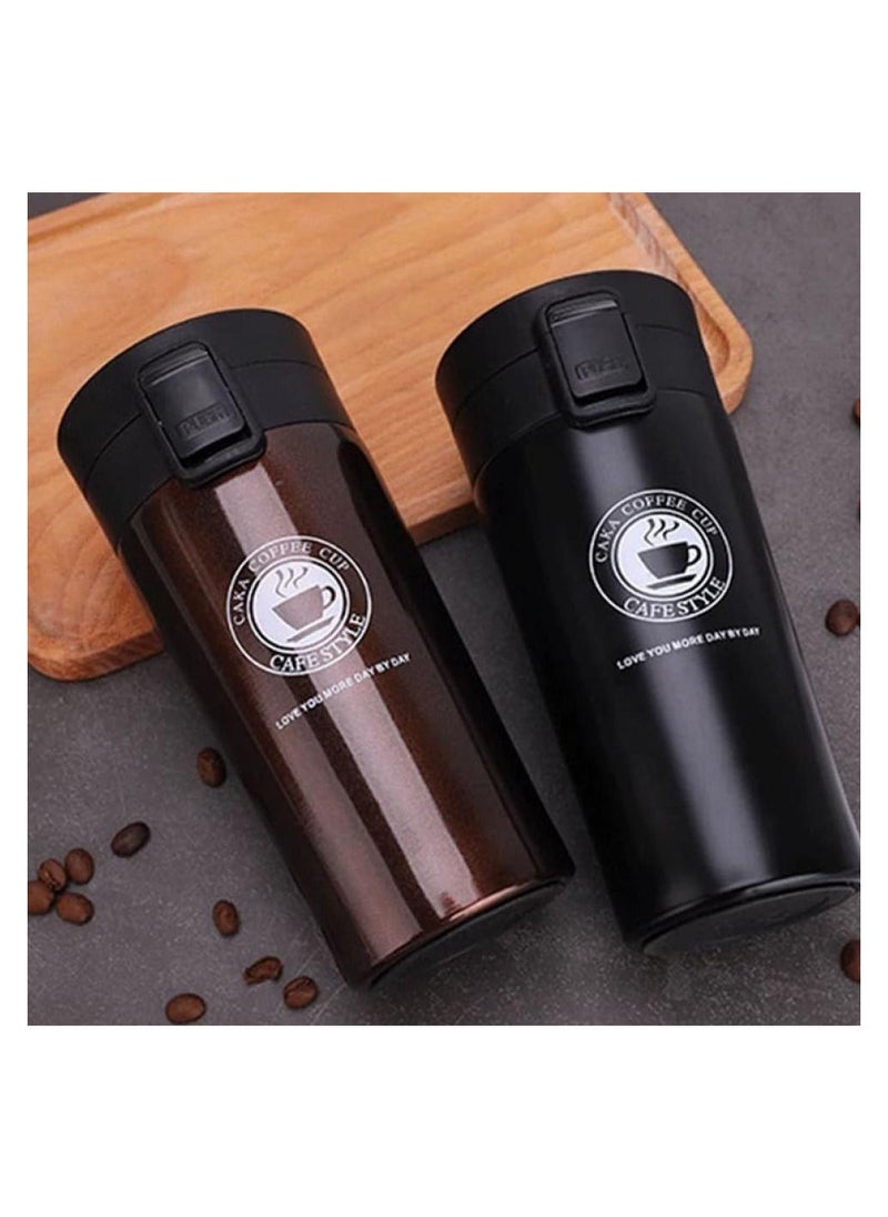 Generic - Thermal cup, a mug for hot and cold drinks, with an elegant design, from one piece - Image 1