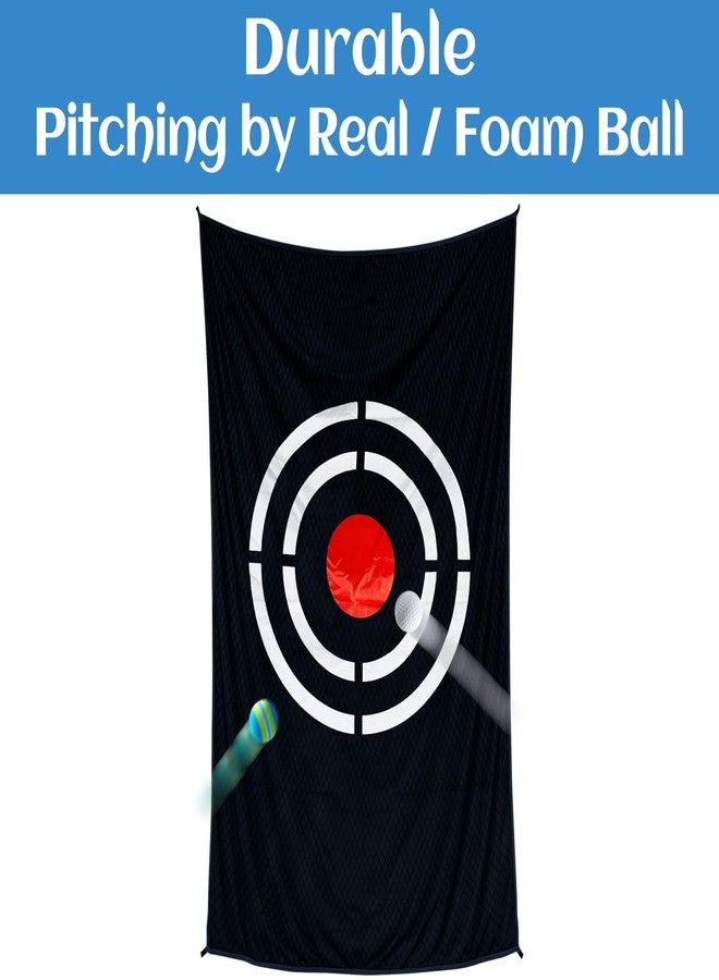Doubleriver Golf Target Cloth for Net Replacement - 5x3FT Indoor/Outdoor Golf Practice Target - Image 3