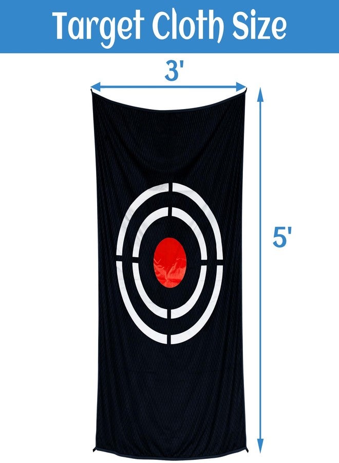 Doubleriver Golf Target Cloth for Net Replacement - 5x3FT Indoor/Outdoor Golf Practice Target - Image 2