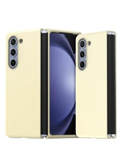 araree Araree Aero Flex Samsung Galaxy Z Fold 5 Case with Hinge Protection, Full Protective Slim Cover Protective Body (PC) with Hinge Protector (TPU), Compatible with Samsung Galaxy Z Fold 5 5G - Cream  - Image 1